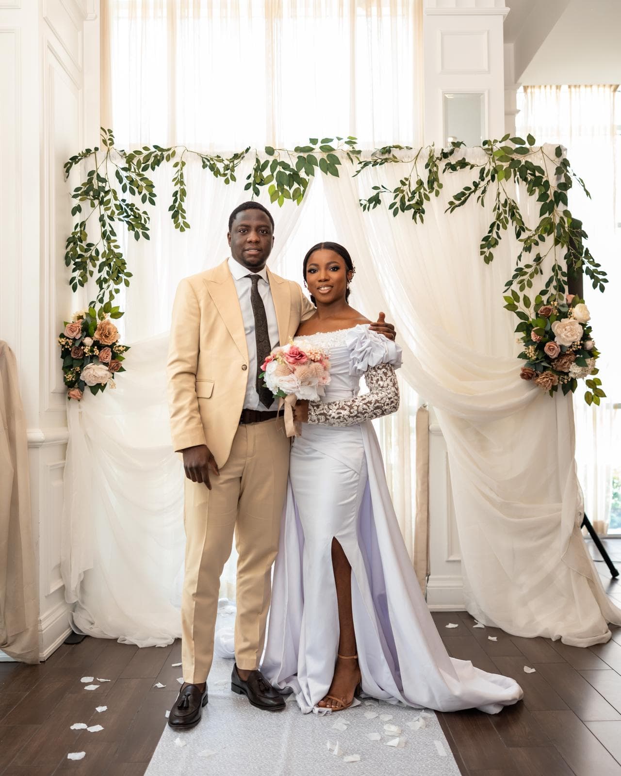 Wedding ceremony and floral design