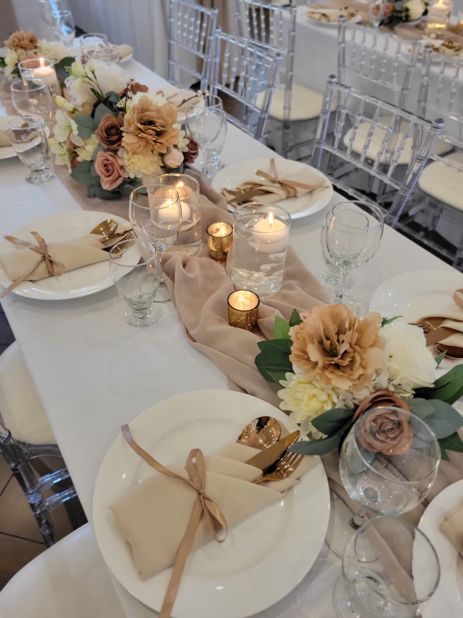 Elegant floral arrangements