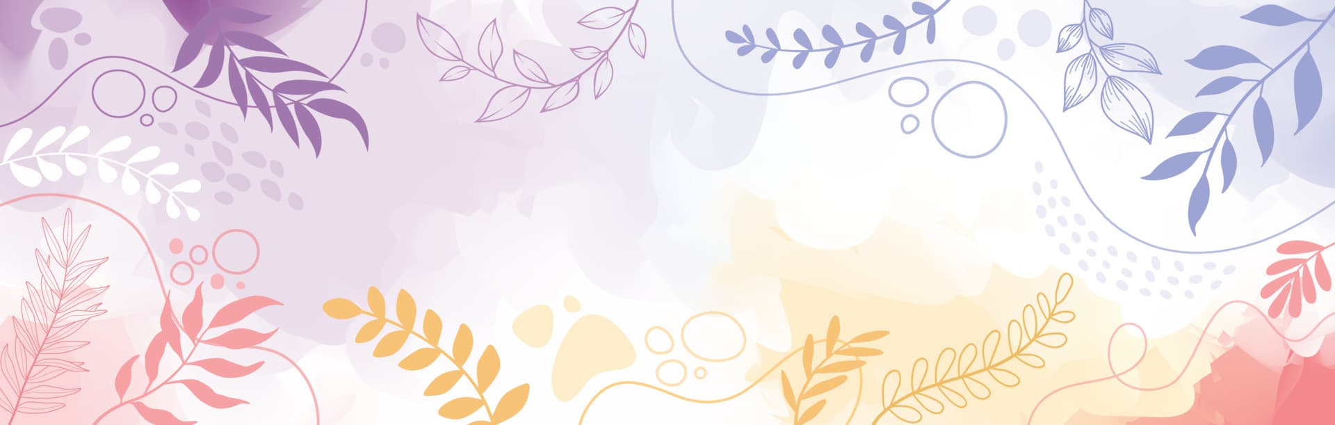 Floral background for consultation banner